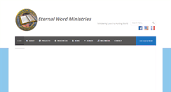 Desktop Screenshot of eternalwordministries.org