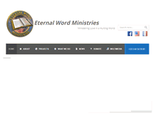 Tablet Screenshot of eternalwordministries.org